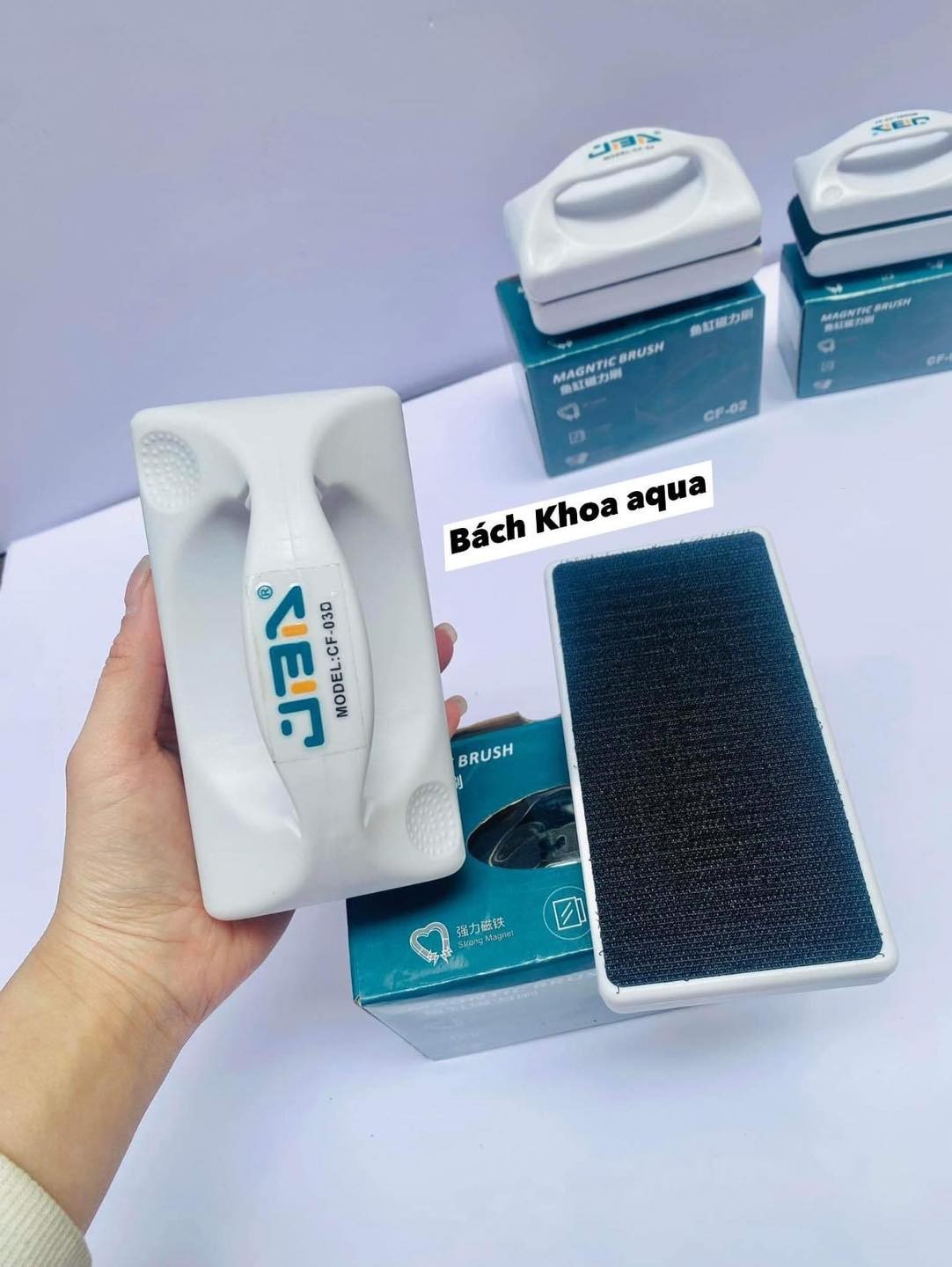 Nam châm vệ sinh bể cá Magntic Brush CF 01-02-03 cho bể cá